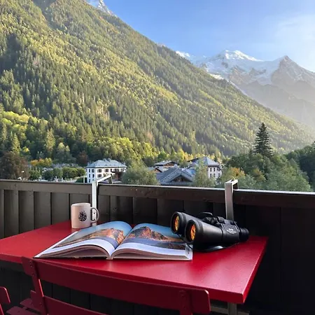 Mont-blanc View - Panoramic Balcony - Centre דירה שאמוני